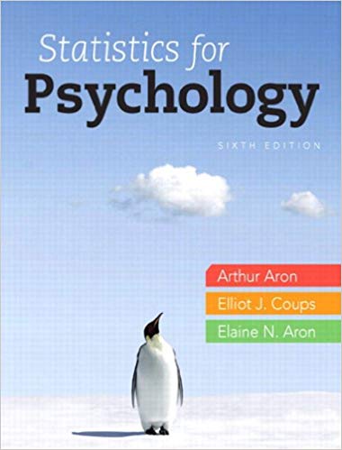Statistics for Psychology 6th Edition by Aron Ph.D., Arthur ebook