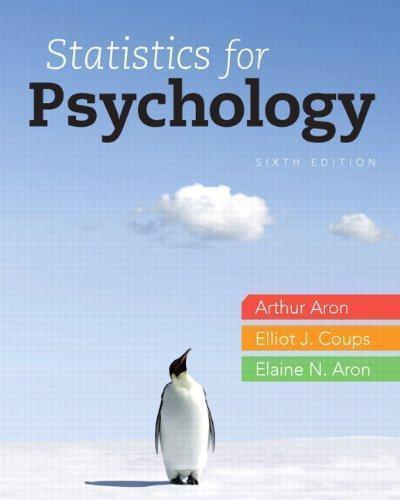 Statistics For Psychology 6Th Edition ebook