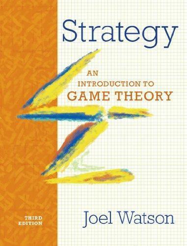 Strategy An Introduction To Game Theory 3Rd Edition ebook