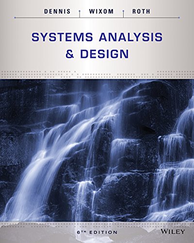 Systems Analysis and Design (6th Edition) ebook