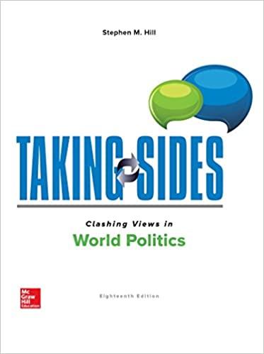 Taking Sides Clashing Views In World Politics 18Th Edition ebook