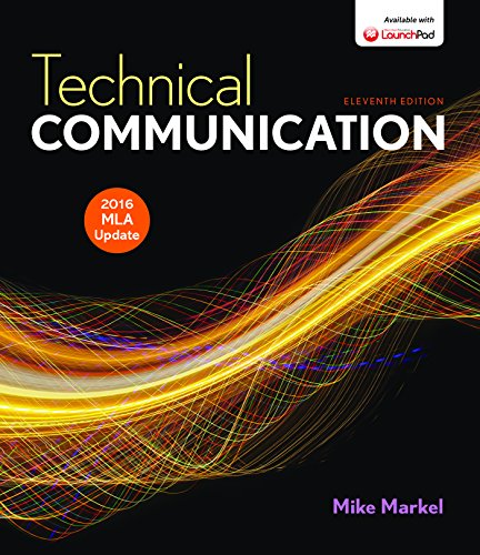 Technical Communication with 2016 MLA Update (11th Edition) ebook