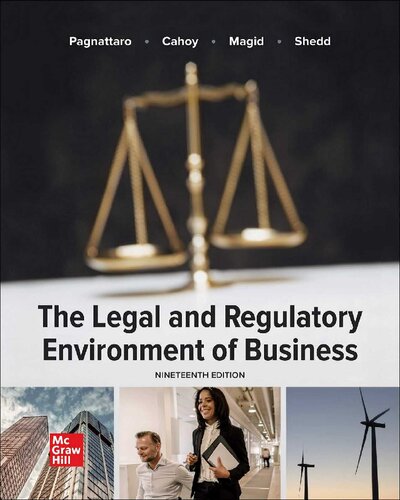 The Legal and Regulatory Environment of Business ebook