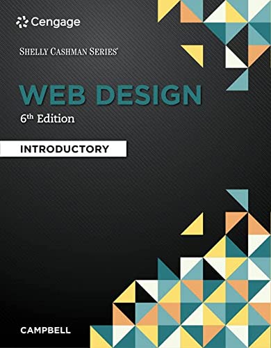 Web Design Introductory Shelly Cashman 6th Edition by Jennifer T Campbell ebook