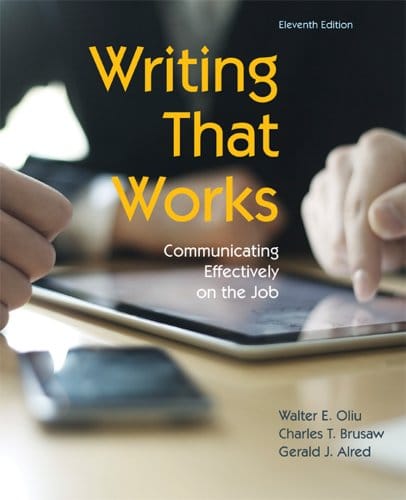 Writing That Works: Communicating Effectively on the Job ebook