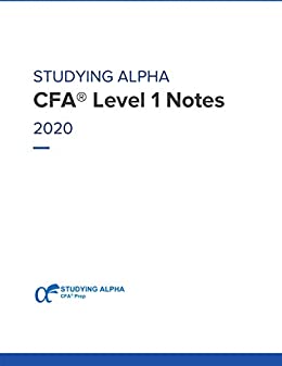 2020 CFA�� Level 1 Notes ebook
