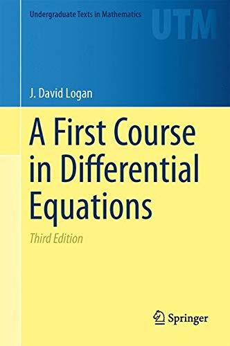 A First Course in Differential Equations ebook