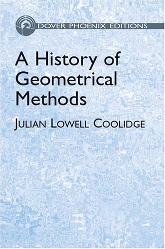 A History of Geometrical Methods ebook