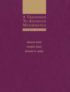 A Transition to Advanced Mathematics 7th Edition by Douglas Smith ebook