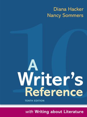 A Writer's Reference with Writing about Literature : A Hacker Handbooks Supplement ebook