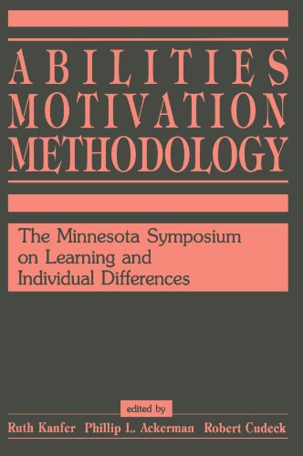 Abilities, Motivation and Methodology ebook