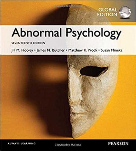 Abnormal Psychology, 17e, Global Edition ebook