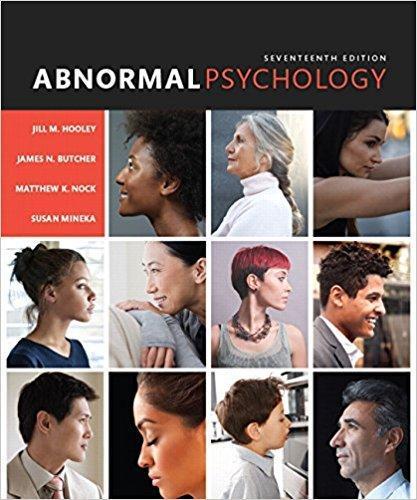 Abnormal Psychology 17th Edition by Jill M. Hooley ebook