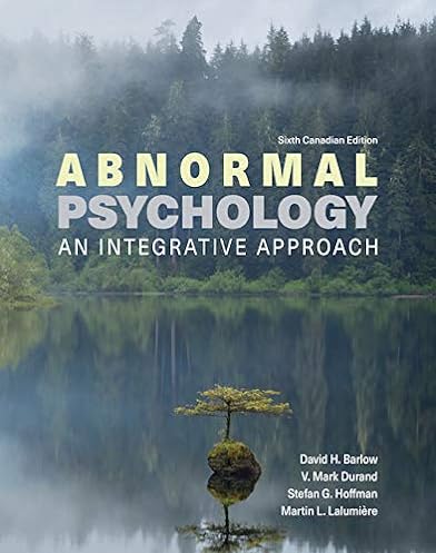 Abnormal Psychology: An Integrative Approach, 6th Edition ebook