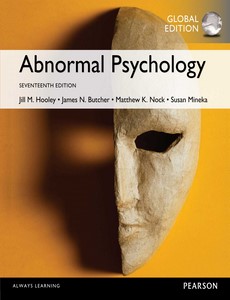 Abnormal Psychology Global Edition 17th by James N. Butcher ebook