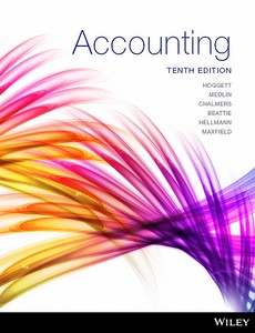 Accounting 10th Australian Edition by John Hoggett ebook