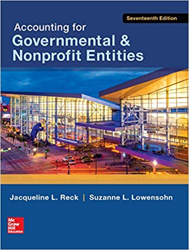 Accounting for Governmental & Nonprofit Entities (17th Edition) ? ebook