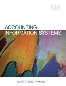 Accounting Information Systems 10th Edition by Ulric J. Gelinas ebook