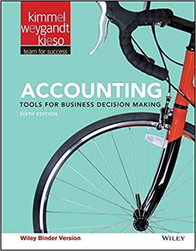 Accounting: Tools for Business Decision Making 6th Edition by Paul D. Kimmel ebook