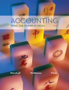 Accounting What the Numbers Mean 10th Edition by MARSHALL ebook