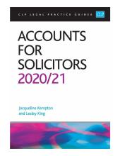 Accounts for Solicitors 2020/2021 : Legal Practice Course Guides (LPC) ebook