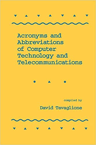 Acronyms and Abbreviations of Computer Technology and Telecommunications ebook