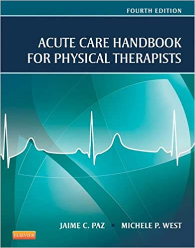 Acute Care Handbook for Physical Therapists ebook