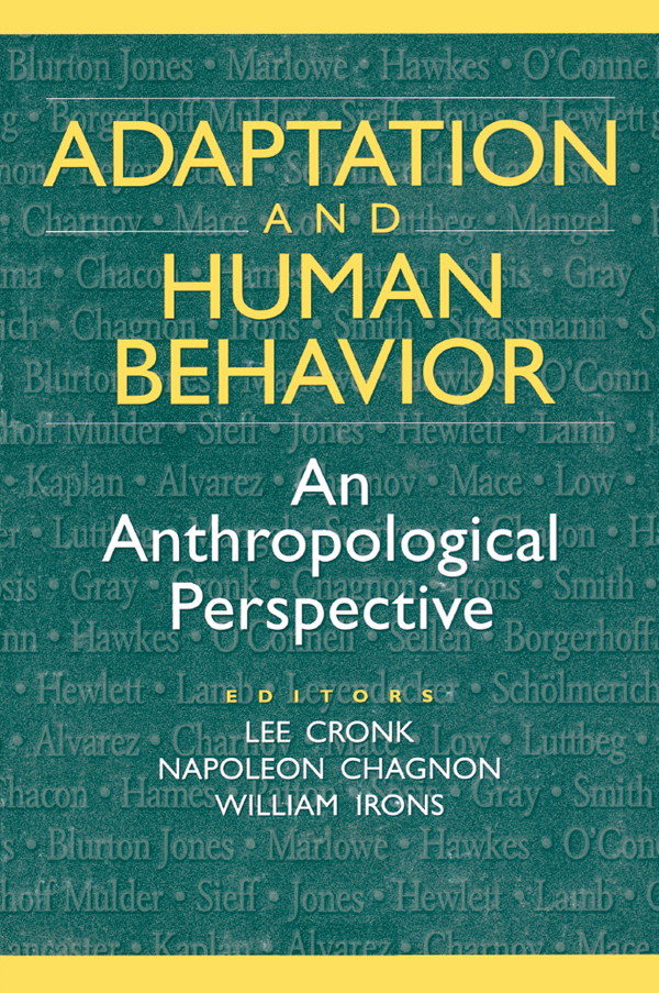 Adaptation and Human Behavior ebook