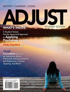 ADJUST 1st Edition by Wayne Weiten ebook