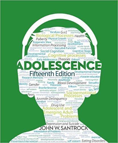 Adolescence 15th Edition by John Santrock ebook