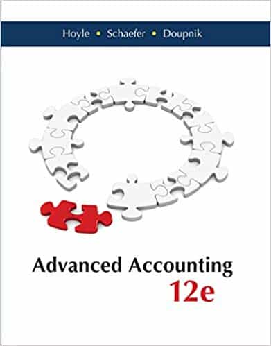 Advanced Accounting (12th Edition) ? ebook