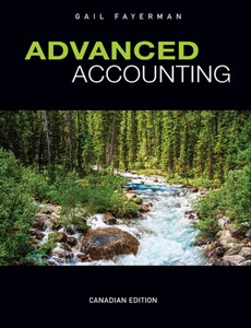 Advanced Accounting Canadian Edition by Gail Fayerman ebook