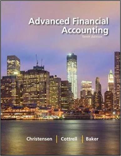 Advanced Financial Accounting 10th Edition by Theodore E. Christensen ebook