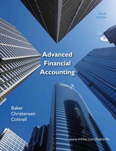 Advanced Financial Accounting 9th Edition by Baker, Richard ebook