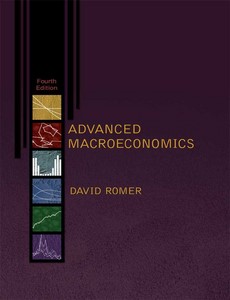Advanced Macroeconomics 4th edition by Romer, David ebook