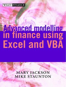 Advanced modelling in finance using Excel and VBA  by Mary Jackson ebook