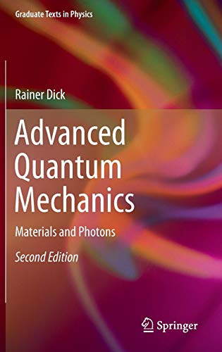 Advanced Quantum Mechanics ebook