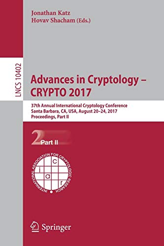 Advances in Cryptology – CRYPTO 2017 ebook