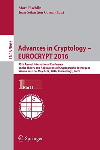 Advances in Cryptology – EUROCRYPT 2016 ebook