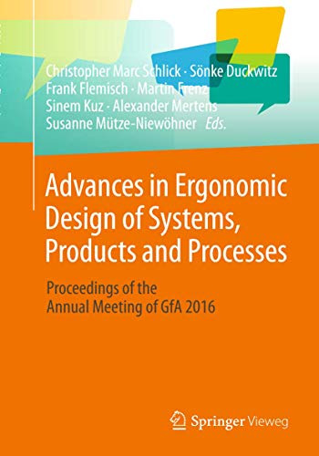 Advances in Ergonomic Design of Systems, Products and Processes ebook
