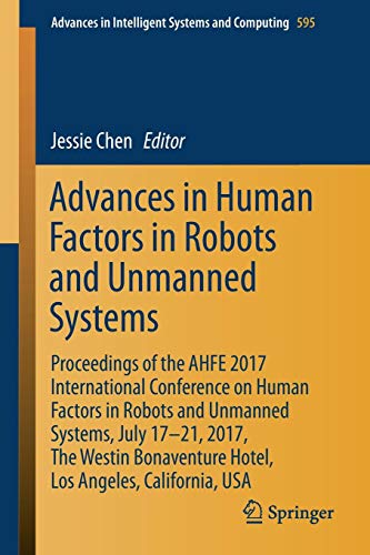Advances in Human Factors in Robots and Unmanned Systems ebook