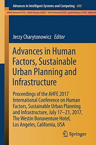 Advances in Human Factors, Sustainable Urban Planning and Infrastructure ebook