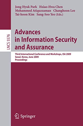 Advances in Information Security and Assurance ebook