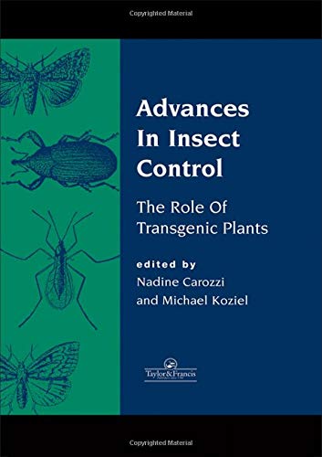Advances In Insect Control ebook