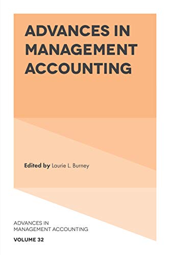 Advances in Management Accounting ebook