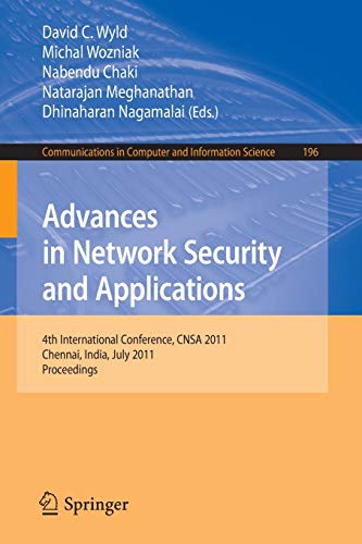 Advances in Network Security and Applications ebook