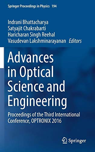 Advances in Optical Science and Engineering ebook