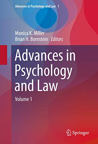Advances in Psychology and Law ebook