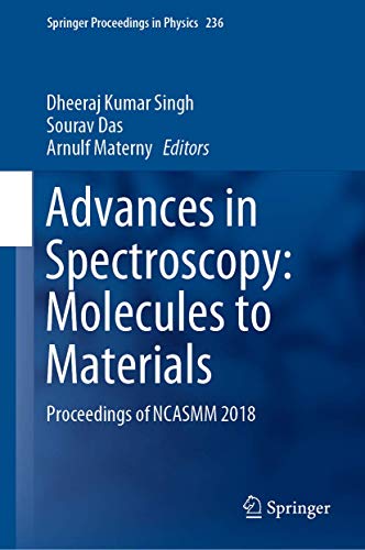 Advances in Spectroscopy: Molecules to Materials ebook
