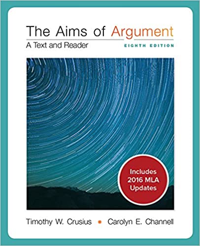 Aims of Argument MLA 2016 UPDATE ebook